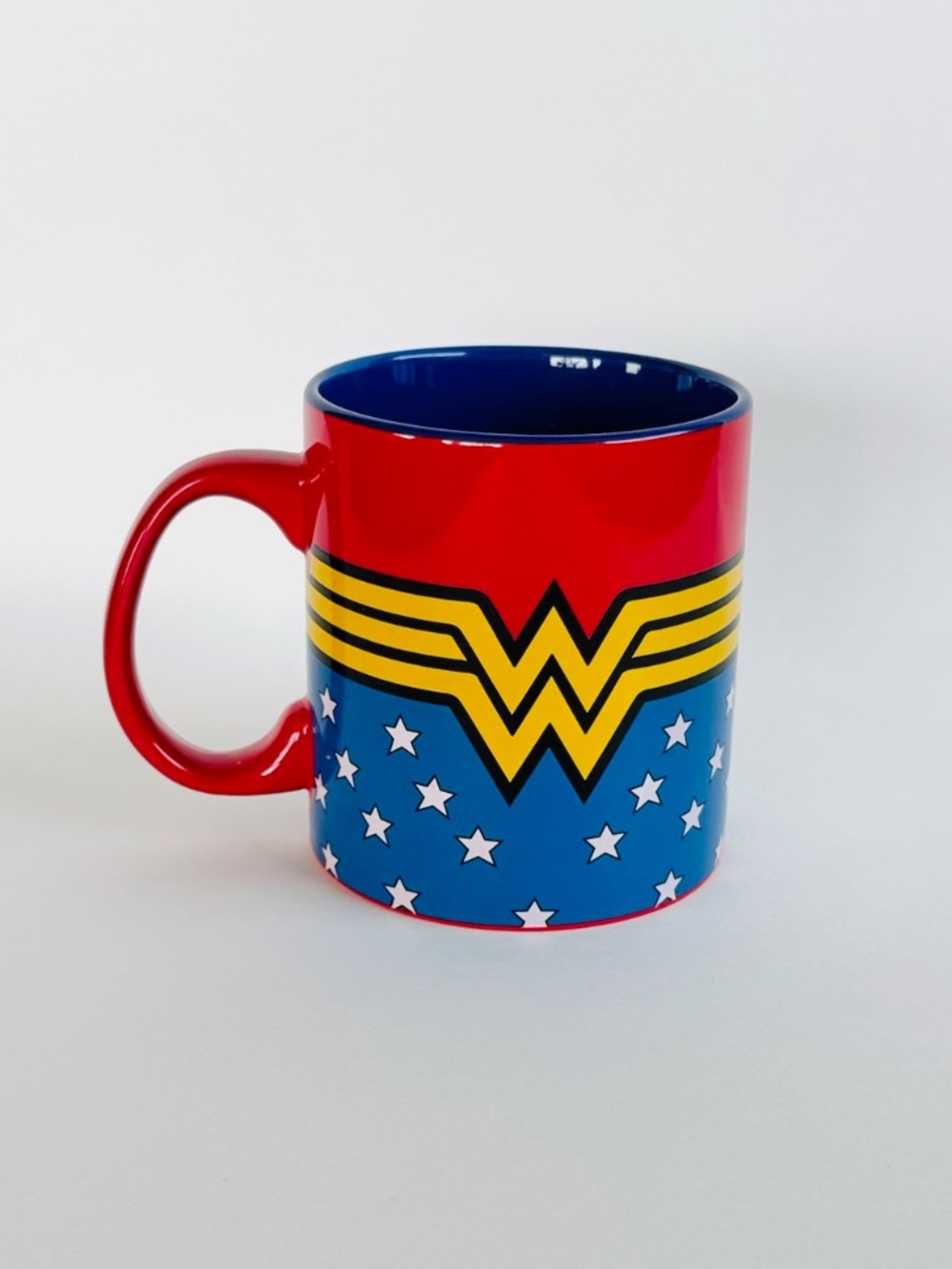 DC Comics Wonder Woman Mug Logo Large 20oz Ceramic Coffee Cup